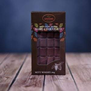 Anvers Tasmania 90g Signature 64% dark Chocolate Block